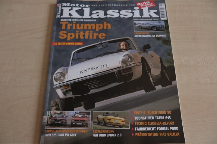 Deckblatt Motor Klassik (05/2002)